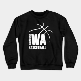 Washington Basketball 02 Crewneck Sweatshirt